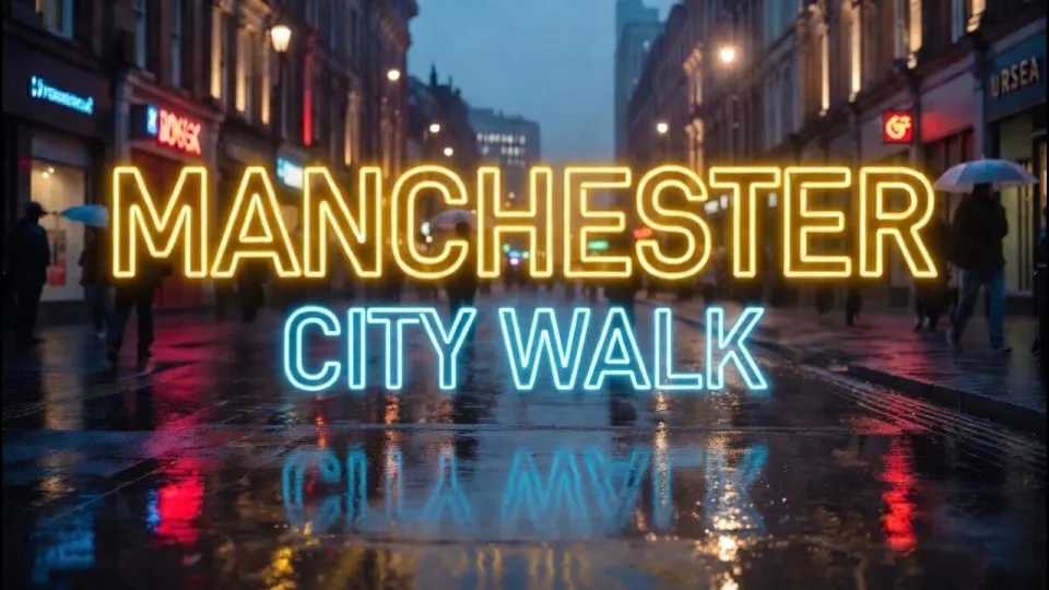 What Can You Expect from a Manchester Rain Walk in the City Centre